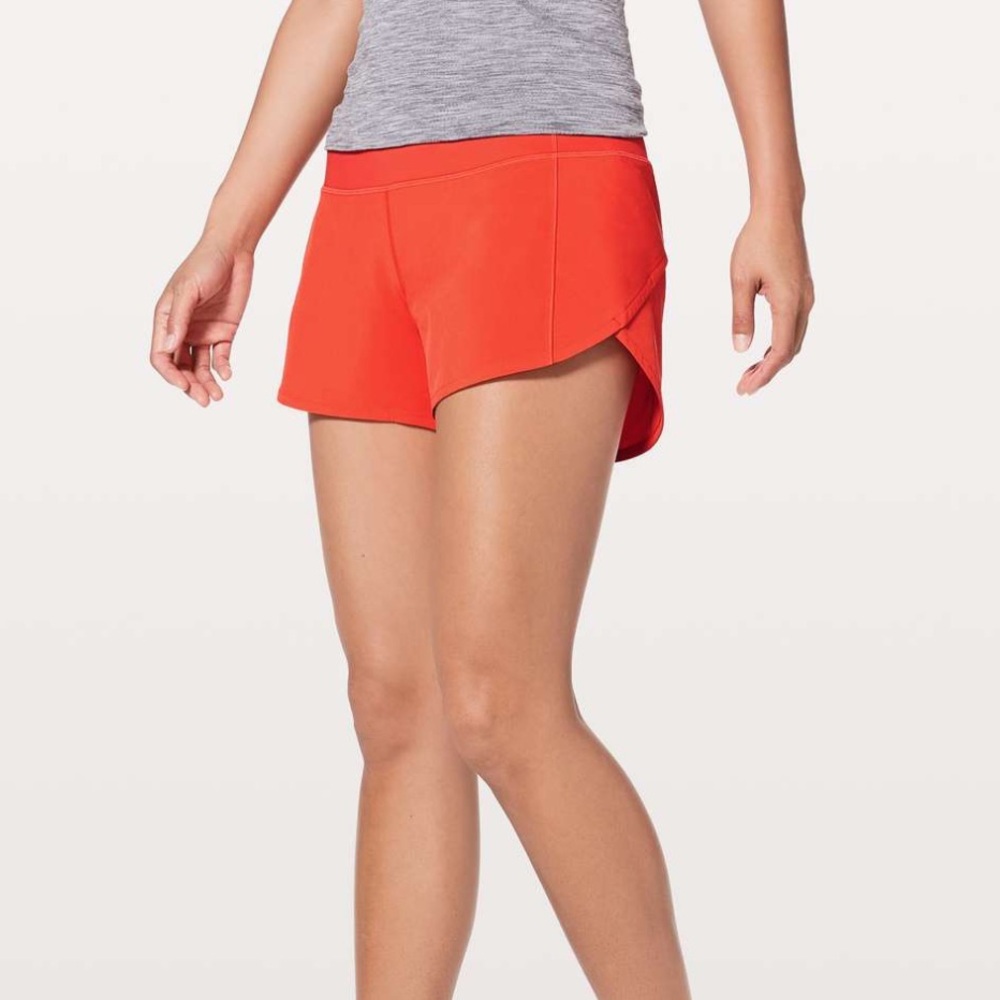 lululemon 4” speed up shorts